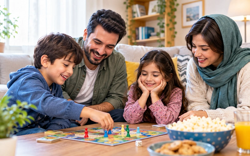 ۲۰ سرگرمی جذاب در خانه برای خانواده؛ بدون هزینه و دور از موبایل